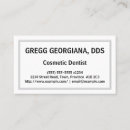 Search for cosmetics business cards Minimalist