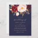 Search for burgundy floral wedding invitations Blush