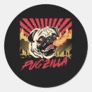 Search for pug lovers stickers Pugs