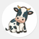 Search for cow illustration stickers Animal