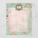 Search for mint scrapbook paper Vintage