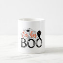 Search for funny halloween ghost mugs Boo