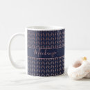 Search for gold and blush mugs Foil