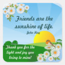 Search for thank you friend stickers Friendship