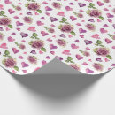 Search for watercolor hearts wrapping paper Pink