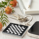 Search for chess key rings Chequered
