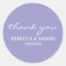 Search for thankyou wedding stickers Simple