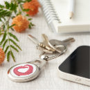 Search for red dragon key rings Heart