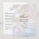Search for bokeh wedding invitations Modern