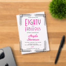 Search for eighties invitations Bold