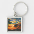 Search for palm trees and beach key rings Coastal