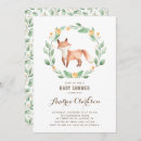 Search for woodland fox invitations Watercolor