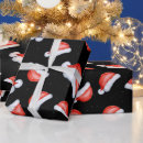 Search for black santa wrapping paper Minimalist