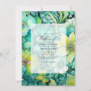Search for lime wedding invitations Watercolor