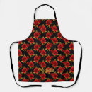 Search for yellow red black gold aprons Vintage