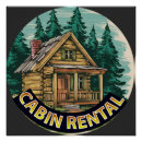 Search for vintage log cabin posters Travel