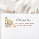 Search for elegant thanksgiving return address labels Baby shower