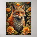 Search for cute red fox posters Forest