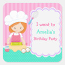 Search for baking birthday party stickers Cooking