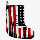 Search for patriotic christmas stockings Red