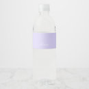 Search for purple water bottle labels Girly