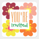 Search for youre invited envelope seals Floral