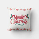 Search for retro christmas cushions Typography