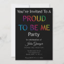 Search for coming out party invitations Gay