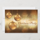 Search for bokeh christmas invitations Gold