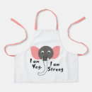 Search for kids animal aprons Elephant