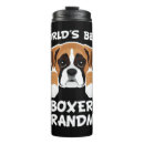 Search for boxer dog travel mugs Pug