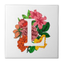 Search for alphabet tiles Floral