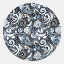 Search for blue paisley stickers Floral