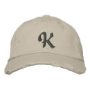 Search for initials baseball caps Monograms