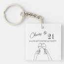 Search for birthday 21 key rings For her