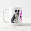 Search for cute border collie mugs Black and white