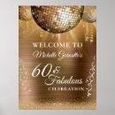 Search for fabulous 60 birthday party decor Gold