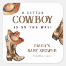Search for western baby shower stickers Wild west