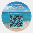 Search for beach business stickers Qr code