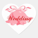 Search for bells wedding stickers Heart