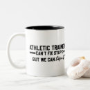 Search for athletic trainer funny mugs Sports