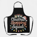 Search for shopping aprons Santa
