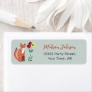 Search for woodland return address labels Fox