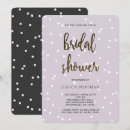 Search for purple and grey invitations Gold
