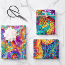 Search for jewel tones wrapping paper Rainbow