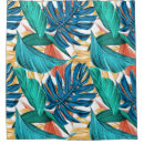 Search for tropical shower curtains Flamingo