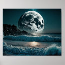 Search for full moon ocean posters Nature