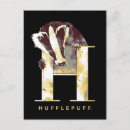 Search for hufflepuff postcards Hogwarts house pride