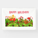 Search for happy holidays banners Cheerful