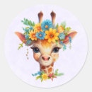 Search for giraffe face stickers Zoo